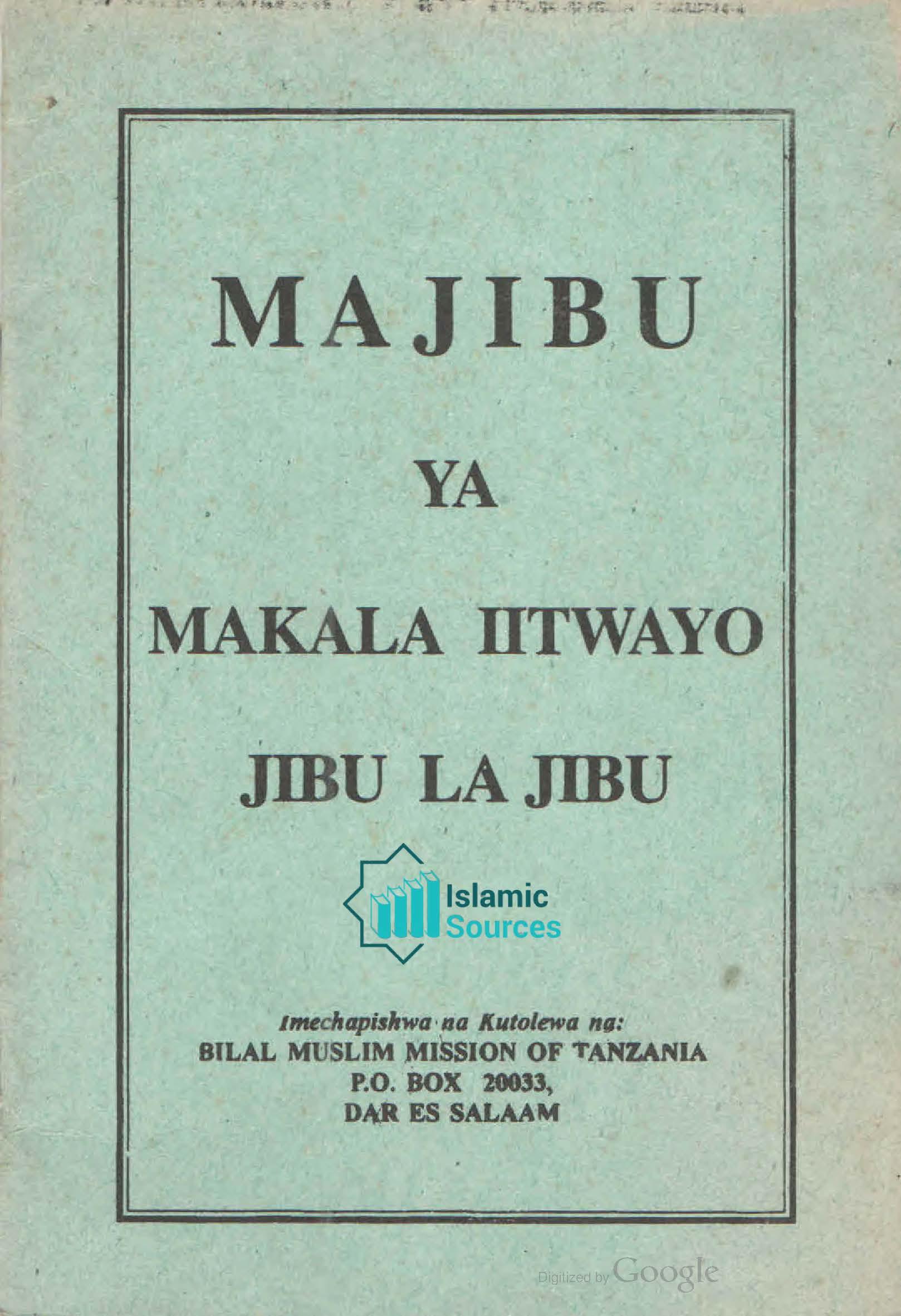 Majibu_ya_Makala_Iitwayo_Jibu_la_Jibu