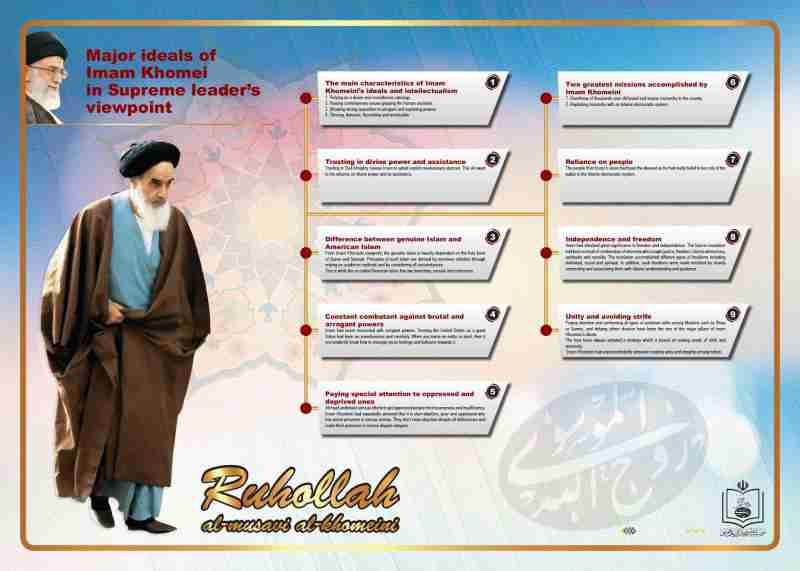 MAJOR IDEALS OF IMAM KHOMEINI IN SUPREME LEADER'S VIEWPOINTS