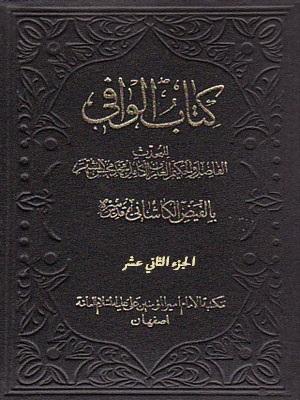 کتاب الوافي الجزء الثاني عشر