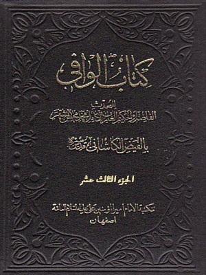 کتاب الوافي الجزء الثالث عشر