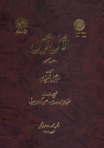الأصل الأصیل (اصول آصفیه)