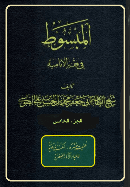 المبسوط في فقه الإماميه/ الجزء الخامس