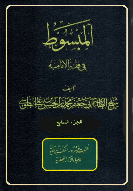 المبسوط في فقه الإماميه/ الجزء السابع