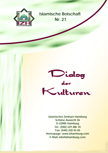 Dialog der Kulturen