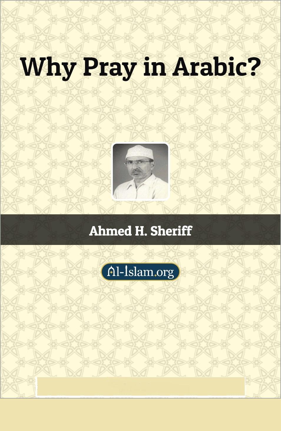 Why Pray in Arabic