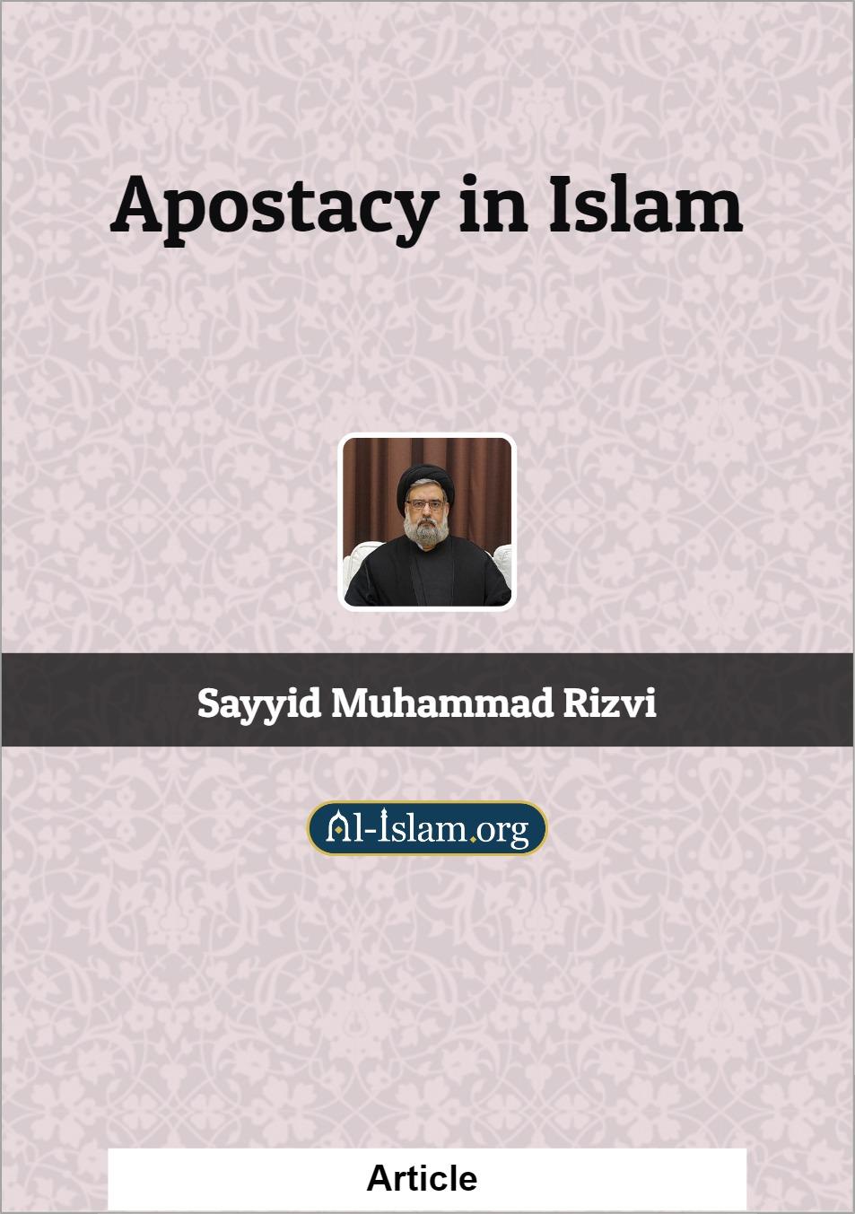 Apostacy in Islam