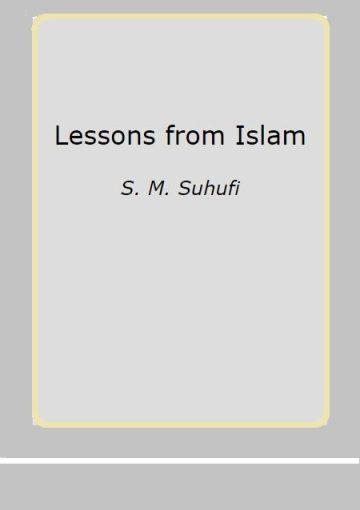 Lessons from Islam