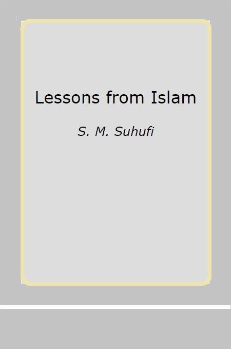 Lessons from Islam