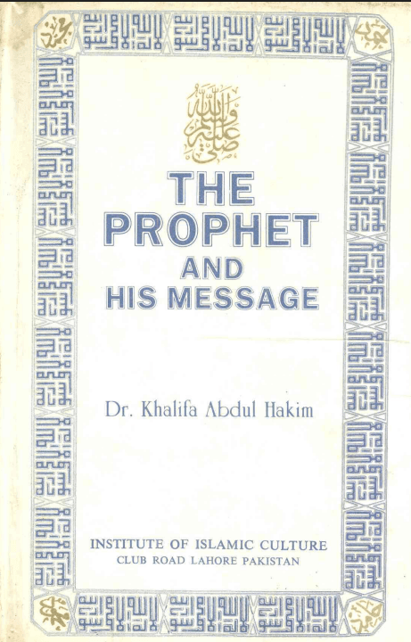 The Prophet and His message