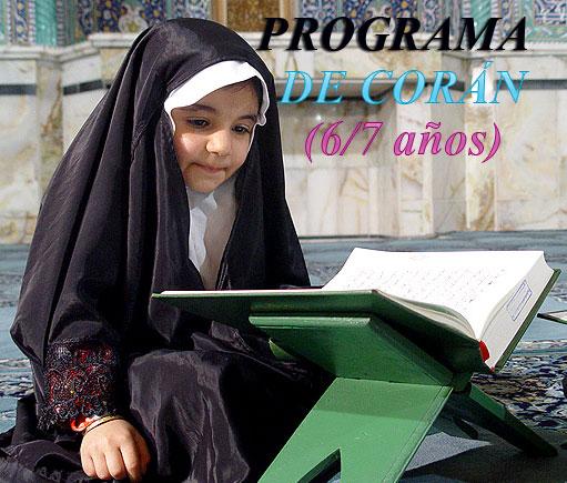 PROGRAMA DE Corán(6/7 años)