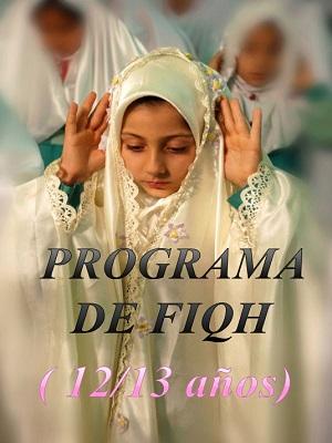 PROGRAMA DE FIQH ( 12/13 años)