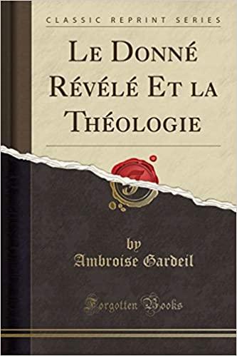 ledonne revele et la theologie
