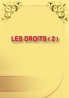 LES DROITS (2)