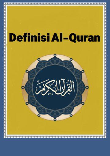 Definisi Al-Quran