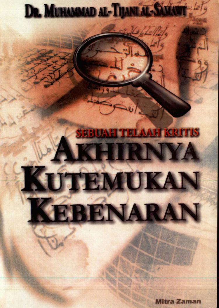 Akhirnya Kutemukan Kebenaran