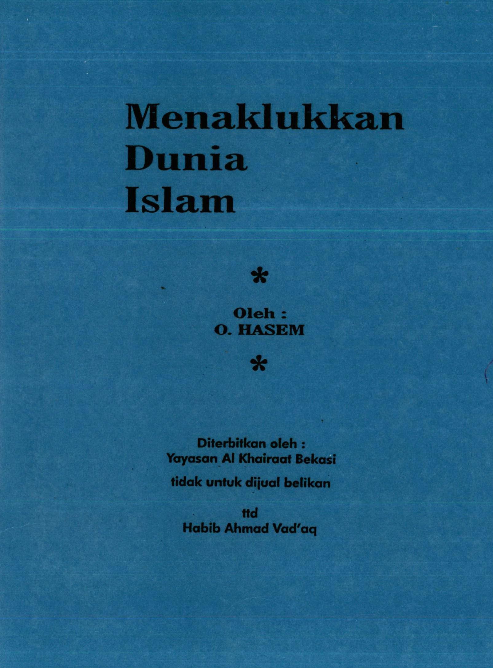 Menaklukkan Dunia Islam