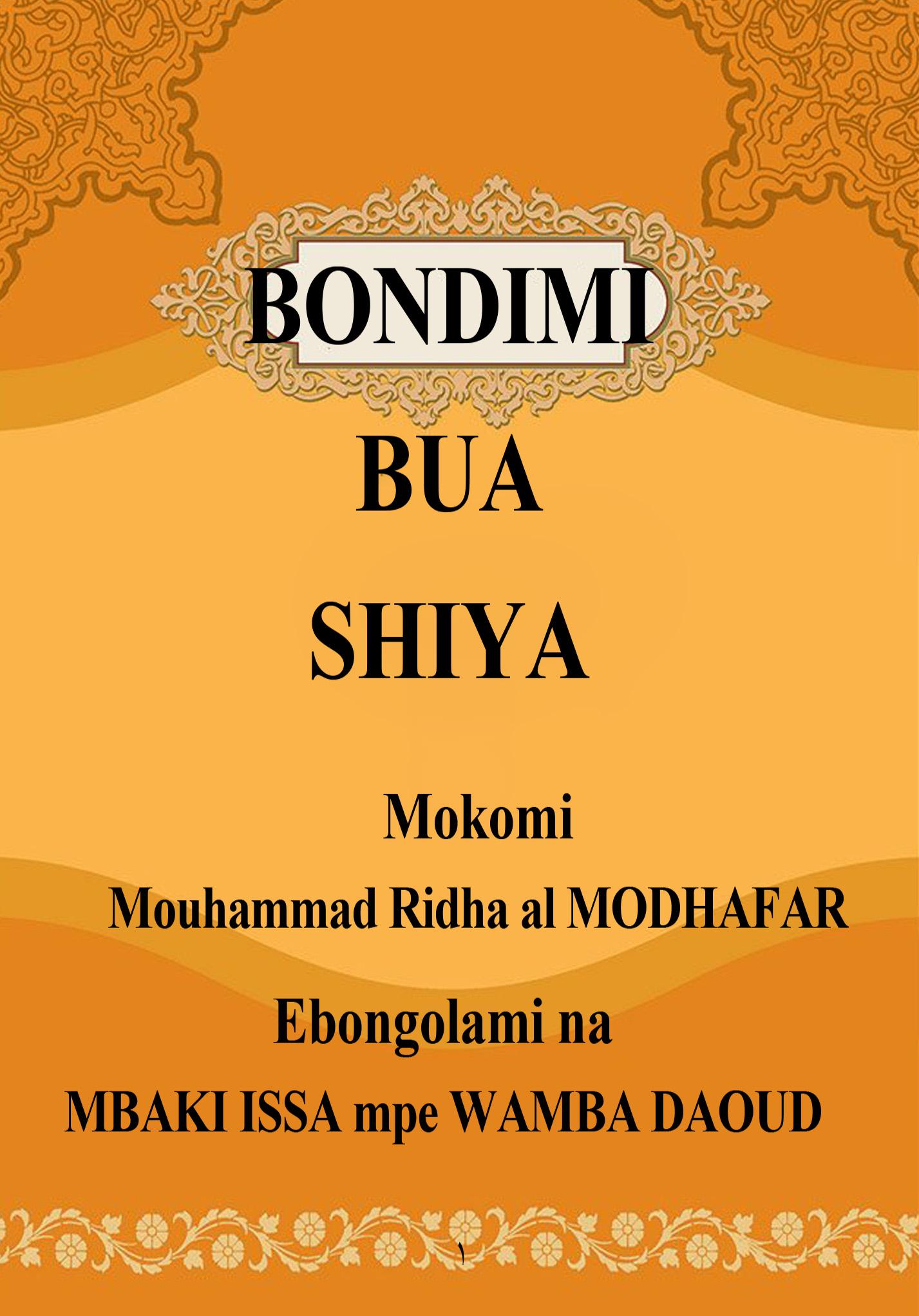 Bondimi Bua shiya