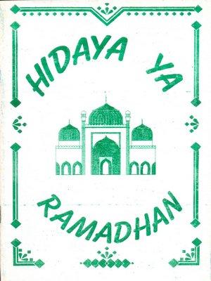 HIDAYA YA RAMADHAN