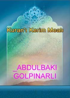 Kuran'ı Kerim Mealı