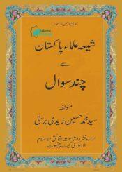 شیعہ علماء پاکستان سے چند سوال