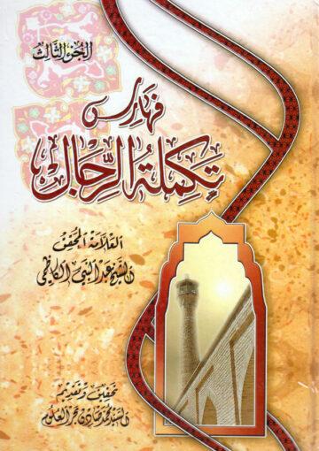 تكملة الرجال الشيخ عبدالنبي الكاظمي/ مجلد 3