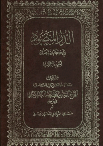 الدر المنضود في أحکام الحدود (تقريرات السيد محمد رضا الكلبيكاني) الجزء الثالث