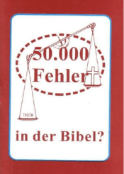 50.000 Fehler in der Bibel?