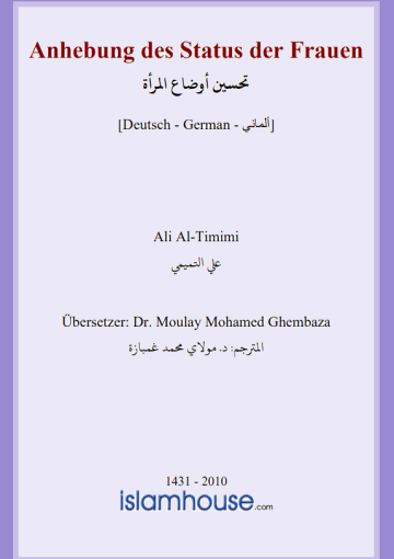 Anhebung des Status der Frauen