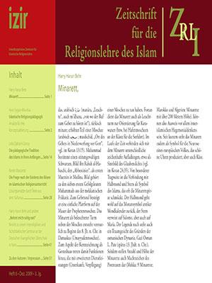 Zeitschrift für die Religionslehre des Islam (ZRLI), Heft 6