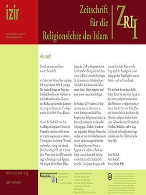 Zeitschrift für die Religionslehre des Islam (ZRLI), Heft 8