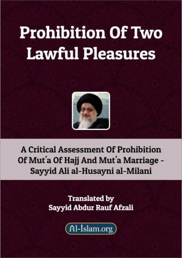 Prohibition of Two Lawful Pleasures