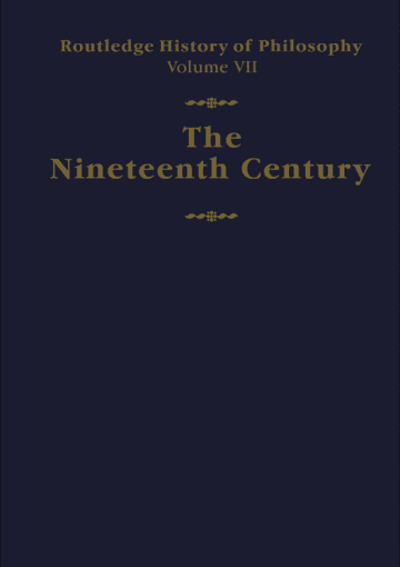 Routledge History of Philosophy Vol 7