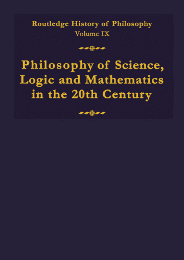 Routledge History of Philosophy Vol 9