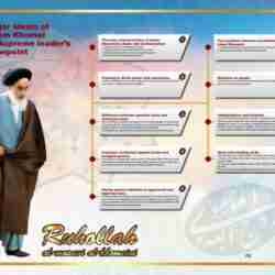 MAJOR IDEALS OF IMAM KHOMEINI IN SUPREME LEADER'S VIEWPOINTS