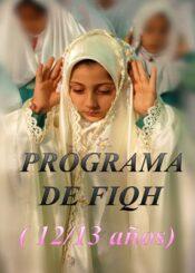 PROGRAMA DE FIQH ( 12/13 años)