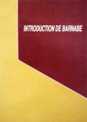 INTRODUCTION DE BARNABE