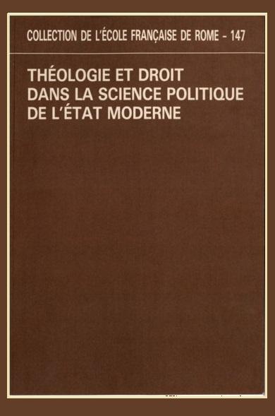La théologie de Thomas d'Aquin et la formation de l'État moderne