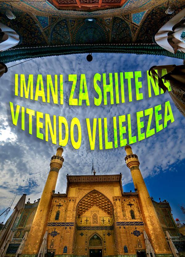Imani za Shiite na Vitendo vilielezea
